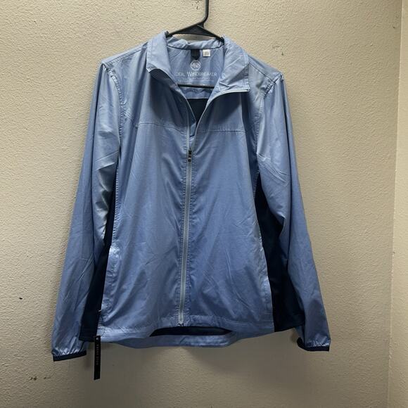 Ariat Women's Ideal Windbreaker Sky Blue • Size Large NWOT Lightweight Jacket - Picture 1 of 5